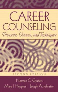 Hardcover Career Counseling: Process, Issues, and Techniques Book