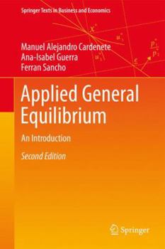 Hardcover Applied General Equilibrium: An Introduction Book