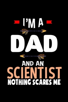 I'm a dad and an aviator. Nothing scares me: Hangman Puzzles | Mini Game | Clever Kids | 110 Lined pages | 6 x 9 in | 15.24 x 22.86 cm | Single Player | Funny Great Gift