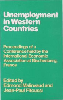 Hardcover Unemployment in Western Countries Book
