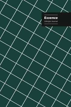 Paperback Essence Lifestyle Journal, Creative Write-in Notebook, Dotted Lines, Wide Ruled, Medium (A5) 6 x 9 Inch (Olive Green) Book