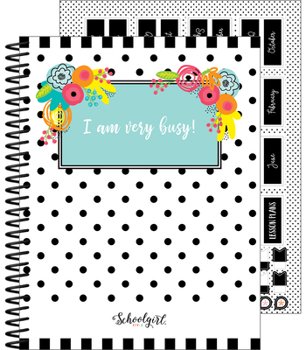 Simply Stylish Tropical Pineapple Teacher Planner Plan Book