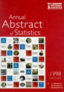 Paperback Annual Abstract of Statistics: 1998 Book