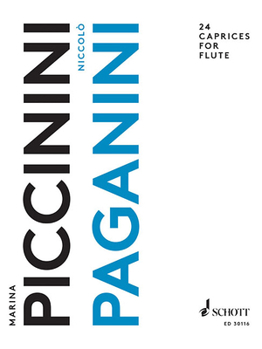Paperback 24 Caprices for Flute Book