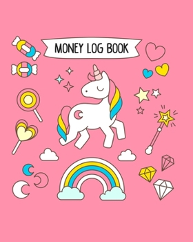 money log book: Simple book keeping journal, expense, income tracker log book for kids