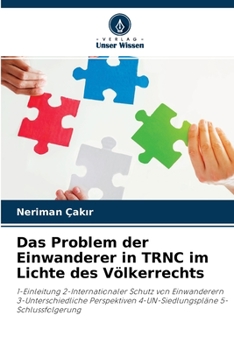 Paperback Das Problem der Einwanderer in TRNC im Lichte des Völkerrechts [German] Book