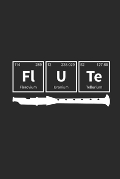 Paperback Flute: Flutes Notebook, Blank Lined (6" x 9" - 120 pages) Musical Instruments Themed Notebook for Daily Journal, Diary, and G Book