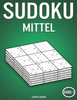 Paperback Sudoku mittel: 400 Mittelschwere Sudokus - mit Lösungen (Band 1) [German] Book