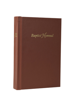 Hardcover Baptist Hymnal, Brick Red Hardcover [Large Print] Book