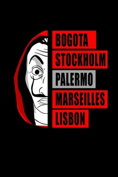 Notebook: House money Bella Ciao Rio Tokyo Professor Gift 120 Pages, 6x9 Inches, Blank