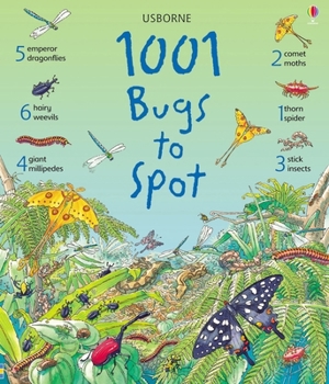 Hardcover 1001 Bugs to Spot Book