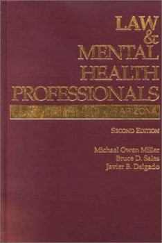 Hardcover Law & Mental Health Professionals: Arizona Book