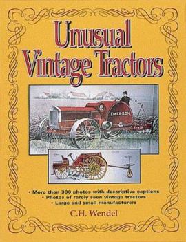 Paperback Unusual Vintage Tractors Book