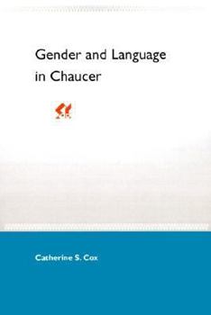 Paperback Gender and Language in Chaucer Book