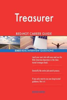 Paperback Treasurer RED-HOT Career Guide; 2503 REAL Interview Questions Book