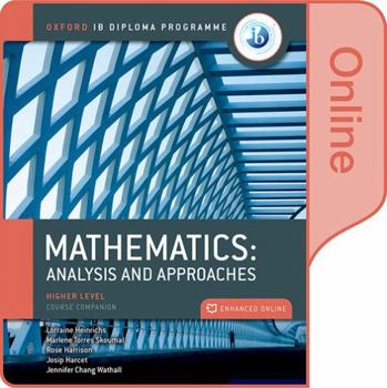 Misc. Ib Higher Level Mathematics Analysis and Approaches: Online Course Book Access Code Card Book