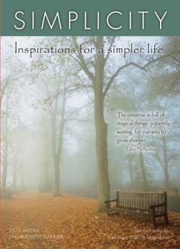 Simplicity 2010 Weekly Engagement Planner (Calendar)