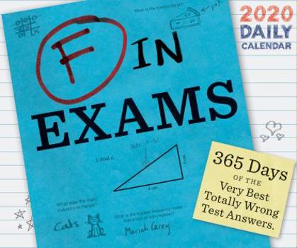 Calendar F in Exams 2020 Daily Calendar: (2020 Daily Calendar, Funny Calendar, 2020 Calendar Book) Book