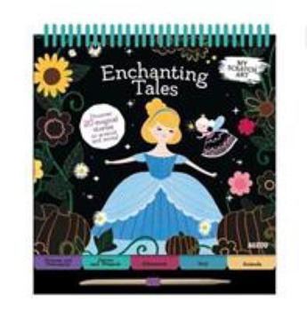 Spiral-bound My Scratch Art: Enchanting Tales Book