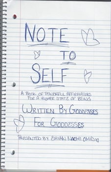 Paperback Note to Self Book
