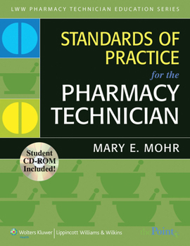 Paperback Standards of Practice for the Pharmacy Technician [With CDROM] Book
