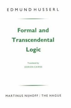 Paperback Formal and Transcendental Logic Book