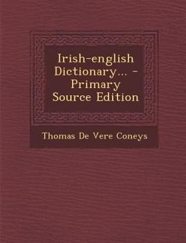 Paperback Irish-English Dictionary... [Irish] Book