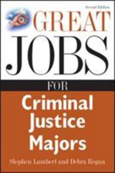 Paperback Great Jobs for Criminal Justice Majors Book