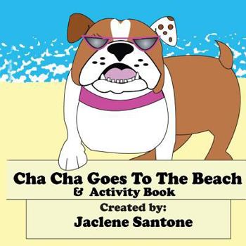 Paperback Cha Cha Goes To The Beach & Activity Book