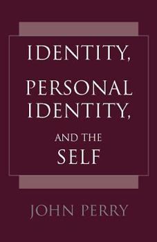 Paperback Identity, Personal Identity and the Self Book