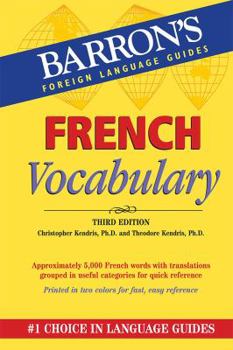 Paperback French Vocabulary Book
