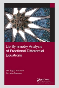 Paperback Lie Symmetry Analysis of Fractional Differential Equations Book