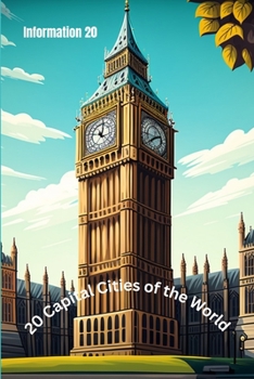 Paperback 20 Capital Cities of the World Book
