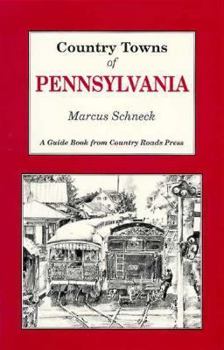 Paperback Country Towns of Pennsylvania Book