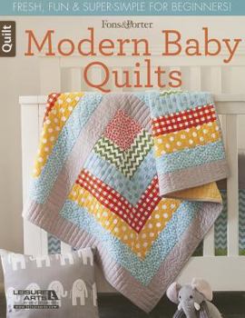 Paperback Modern Baby Quilts Book