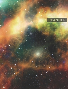 Planner: Universe 2 Year Weekly Planning Organizer | 2020 - 2021 | January 20 - December 21 | Writing Notebook | Productive Datebook Calendar Schedule | Plan Days, Set Goals & Get Stuff Done