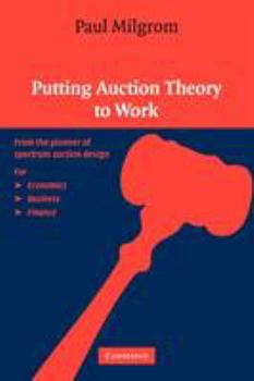 Paperback Putting Auction Theory to Work Book