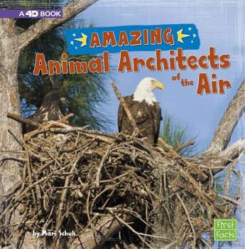 Paperback Amazing Animal Architects of the Air: A 4D Book
