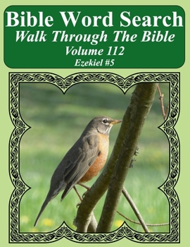 Paperback Bible Word Search Walk Through The Bible Volume 112: Ezekiel #5 Extra Large Print Book