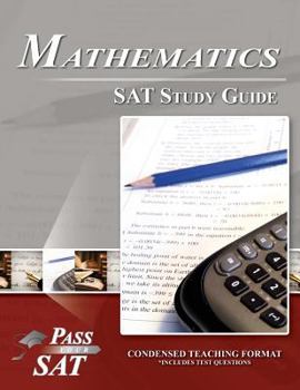 Paperback SAT Mathematics Study Guide - Pass Your Math SAT Book