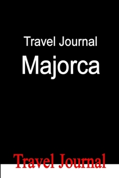 Paperback Travel Journal Majorca Book