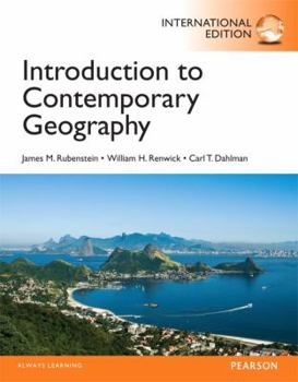 Paperback Introduction to Contemporary Geography Book