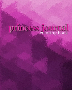 Paperback princess Pink Journal blank coloring book $ir Michael designer edition: princess Pink Journal blank coloring book