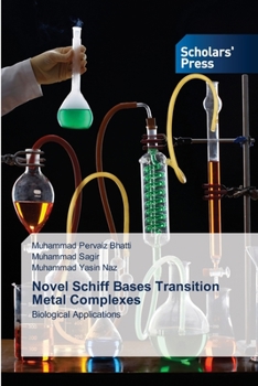 Paperback Novel Schiff Bases Transition Metal Complexes Book