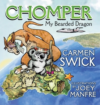 Hardcover Chomper my Bearded Dragon Book