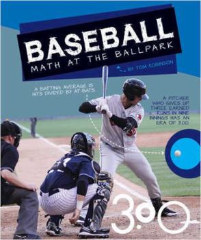 Library Binding Baseball: Math at the Ballpark Book