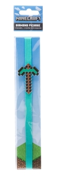 Bookmark Minecraft: Diamond Pickaxe Enamel Charm Bookmark Book