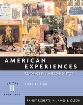 Paperback American Experiences, Volume II Book