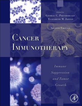Hardcover Cancer Immunotherapy: Immune Suppression and Tumor Growth Book