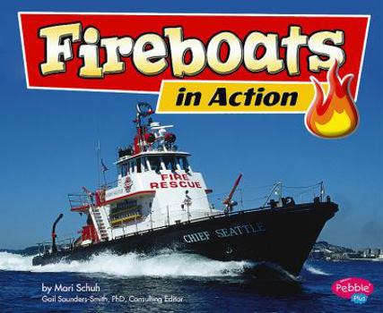 Hardcover Fireboats in Action Book